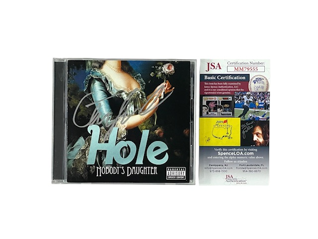 Courtney Love Signed Autographed Hole CD Nobody's Daughter JSA