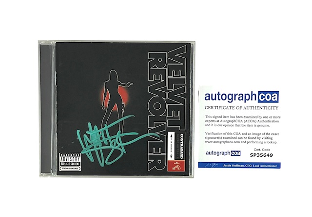 Velvet Revolver Signed Contraband CD Matt Sorum Guns N’ Roses The Cult