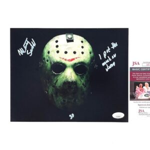 Martin Jay Sadoff Signed Photo Friday The 13th JSA Horror Icon