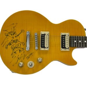 Slash Autographed Appetite For Destruction Guitar W/ Skull and Bones Sketch Guns N’ Roses
