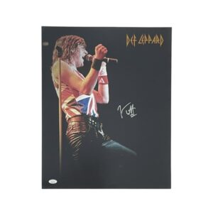 Def Leppard Joe Elliott Autographed 16x20 JSA Witnessed 🔥🎙️