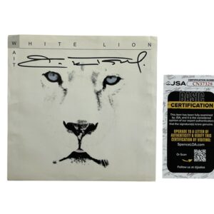 White Lion Mike Tramp Signed Wait 7” Vinyl Record JSA