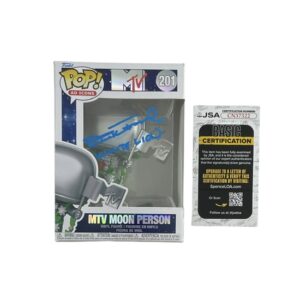 Mike Tramp Of White Lion Autographed MTV Moon Man Funko Pop