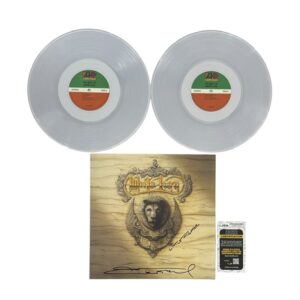 White Lion Autographed The Best Of Limited Edition Clear Vinyl Mike Tramp