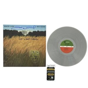 White Lion Autographed Big Game Grey Colored Vinyl Mike Tramp