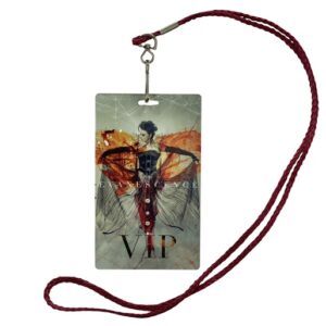 Evanescence VIP Laminate Pass Backstage VIP Meet and Greet Amy Lee