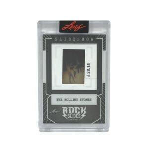 Rolling Stones Leaf Slideshow Film Cel Photo Card Slide