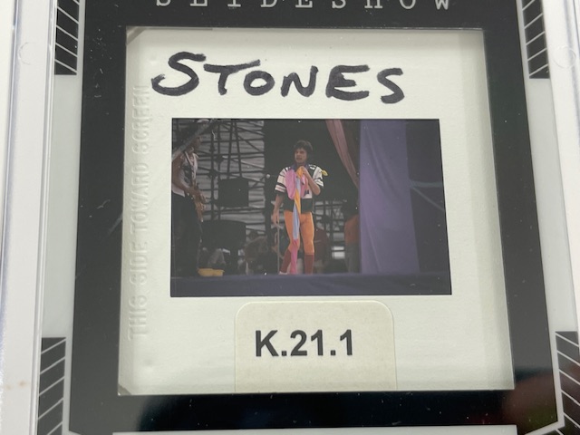 Rolling Stones Leaf Slideshow Film Cel Photo Card Slide (Copy) - Image 2