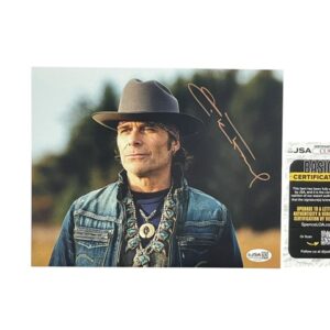 Mike Tramp of White Lion Autographed 8x10 Photo JSA
