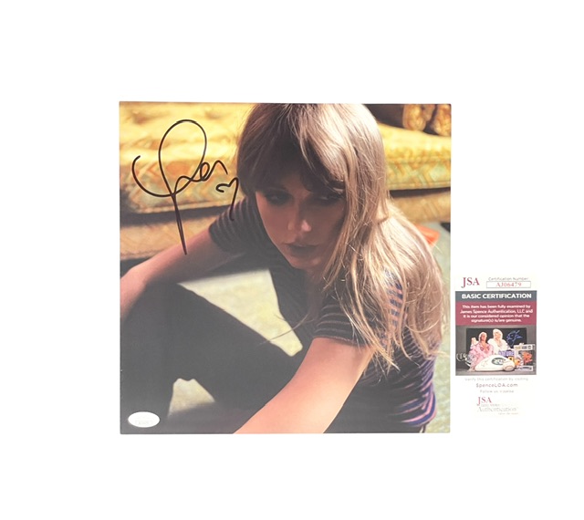 Taylor Swift Autographed Poster Lithograph JSA Certified