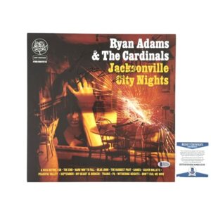 Ryan Adams Autographed Jacksonville City Nights Promo Poster BAS