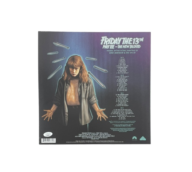 Friday The 13th VII Signed Vinyl Soundtrack Harry Manfredini Waxwork - Image 5