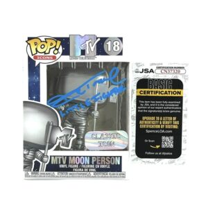 Mike Tramp Of White Lion Autographed MTV Moon Man Funko Pop