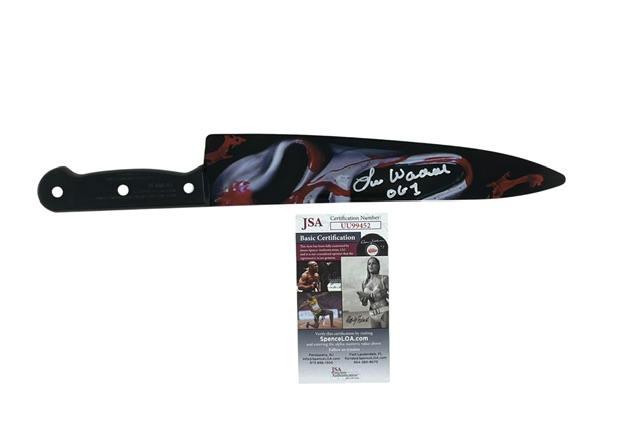 Ghostface Autographed Scream Prop Replica Knife Lee Waddell JSA