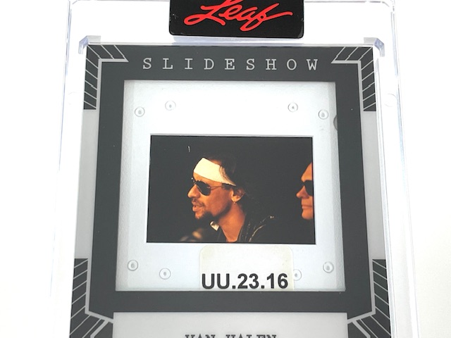 Van Halen Alex Michael Anthony Leaf Slideshow Film Cel Photo Card Slide - Image 2