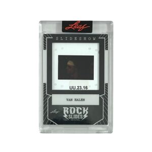 Van Halen Alex Michael Anthony Leaf Slideshow Film Cel Photo Card Slide