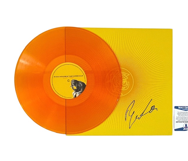 Ryan Adams Hand Signed Easy Tiger Limited Edition Orange Album