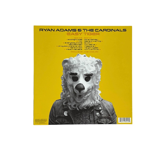 Ryan Adams Hand Signed Easy Tiger Limited Edition Orange Album - Image 3