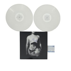 U2 Autographed Songs For The Innocence Vinyl Bono Signed ACOA