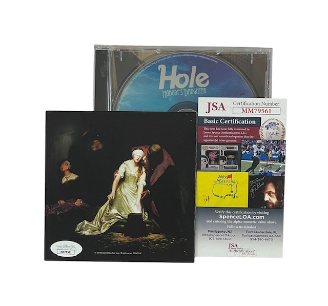 Courtney Love Signed Autographed Hole CD Nobody's Daughter JSA - Image 3