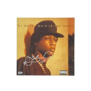 DJ Quik Autographed Quik Is The Name Vinyl Album PSA DNA