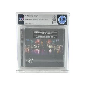 Metallica S&M WATA Encapsulated Graded 8.5 Sealed CD A+ Seal