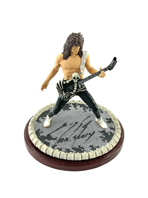 George Lynch Autographed KnuckleBonz Guitar Hero Statue Dokken Lynch Mob