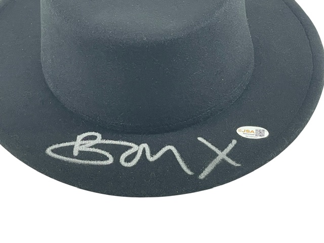 Boy George Autographed Full Size Top Hat Culture Club JSA Witness - Image 3