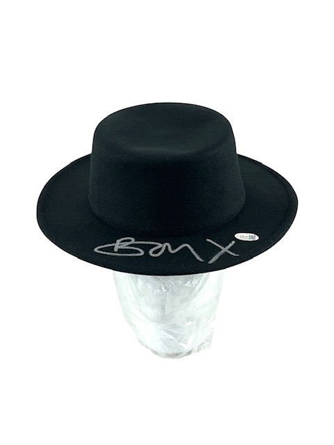 Boy George Autographed Full Size Top Hat Culture Club JSA Witness - Image 2