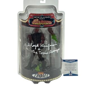 The Toxic Avenger Lloyd Kaufman Signed Clear Variant SOTA Toys Action Figure