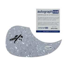 Brent Smith of Shinedown Autographed Guitar Pick Guard ACOA
