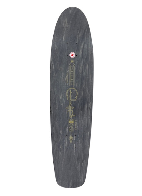 Clutch Band Limited Edition Earth Rocker Skateboard Deck #057/200 - Image 3