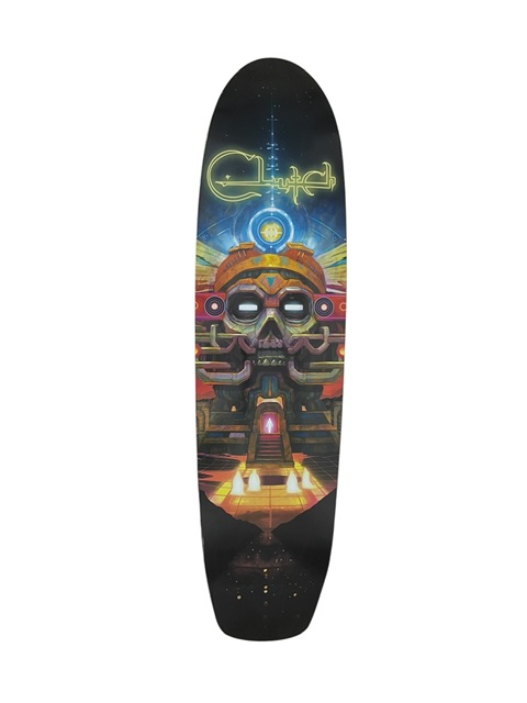 Clutch Band Limited Edition Earth Rocker Skateboard Deck #057/200