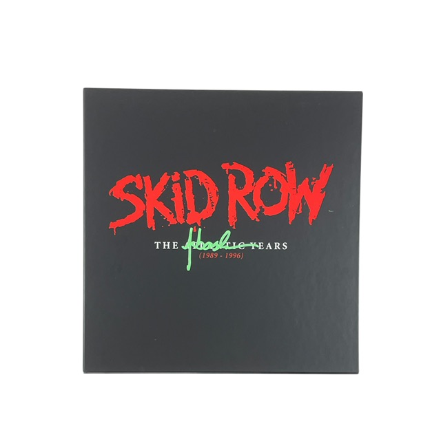 Skid Row Autographed The Atlantic Years 1989-1996 Vinyl Box Set Sebastian Bach