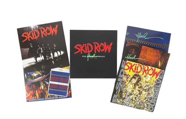 Skid Row Autographed The Atlantic Years 1989-1996 Vinyl Box Set Sebastian Bach - Image 3