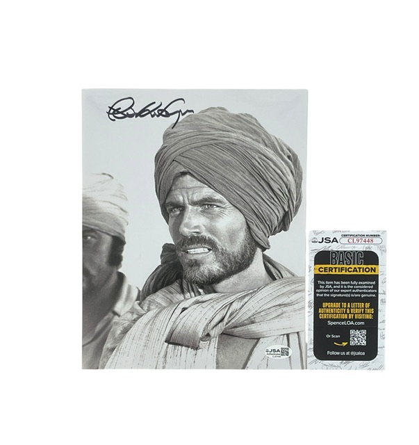 Patrick Wayne Signed Sinbad and the Eye of the Tiger 8x10 Photo