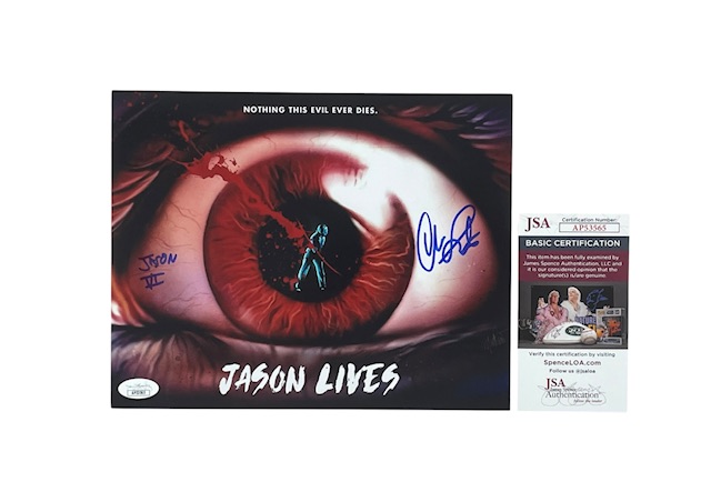 Friday The 13th Christopher Swift Signed Jason 8x10 Photo