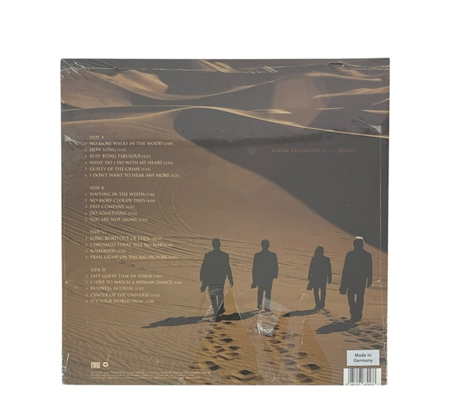 Eagles Long Road Out Of Eden Limited Edition Vinyl Record Replica Tour Laminate - Image 2