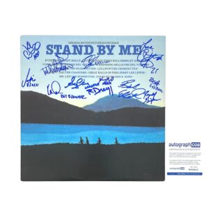 Stand By Me Rare Cast Autographed Movie Soundtrack Vinyl By 12 ACOA