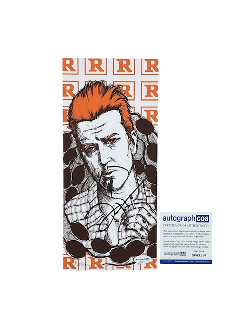 Queens of the Stone Age Josh Homme Signed Limited Edition Handbill