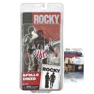 Carl Weathers Autographed Apollo Creed Rocky NECA Limited Edition Action Figure