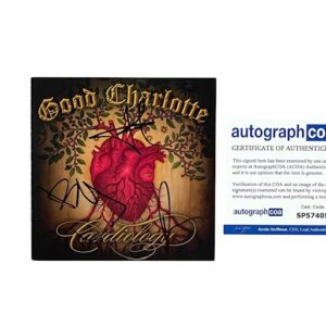 Good Charlotte Autographed Cardiology CD Booklet w/ Sealed CD