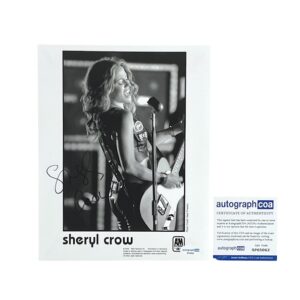 Sheryl Crow Autographed Come On Come On Promo Press Photo
