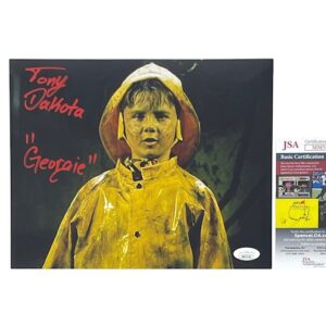 Stephen King’s IT Georgie Tony Dakota Signed 8x10 Photo Horror
