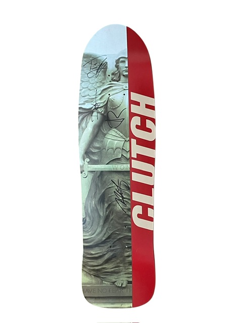 Clutch Band Signed Limited Edition Psychic Warfare Skateboard Deck 143/225