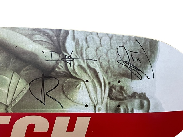 Clutch Band Signed Limited Edition Psychic Warfare Skateboard Deck 143/225 - Image 2