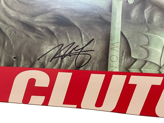 Clutch Band Signed Limited Edition Psychic Warfare Skateboard Deck 143/225 - Image 4