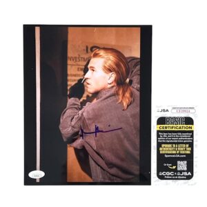 Val Kilmer Autographed Heat Chris Shiherlis 8x10 Photo JSA