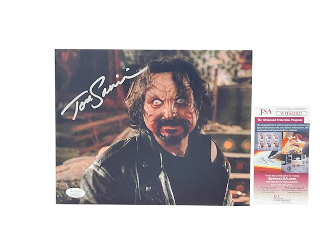 Tom Savini Autographed 8x10 Sex Machine Photo From Dusk Till Dawn