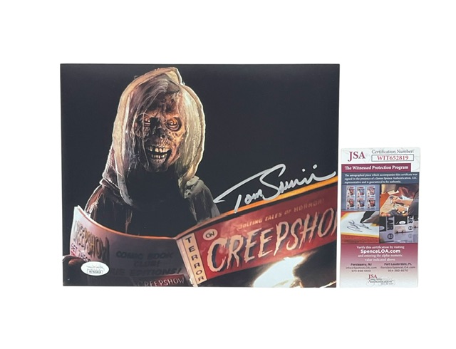 Creepshow Tom Savini Signed The Creep 8x10 Photo Shudder TV Series 2019